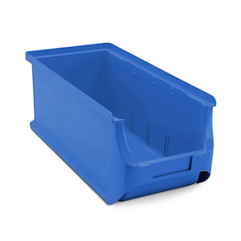 Bac a bec pp haute resistance 8l - dim.ext 355x205x150mm - bleu - colis de 12 bacs