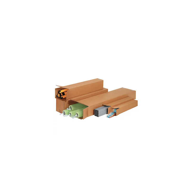 Caisse americaine simple cannelure - 700x100x100mm ouverture petit cote - colis de 15 caisses