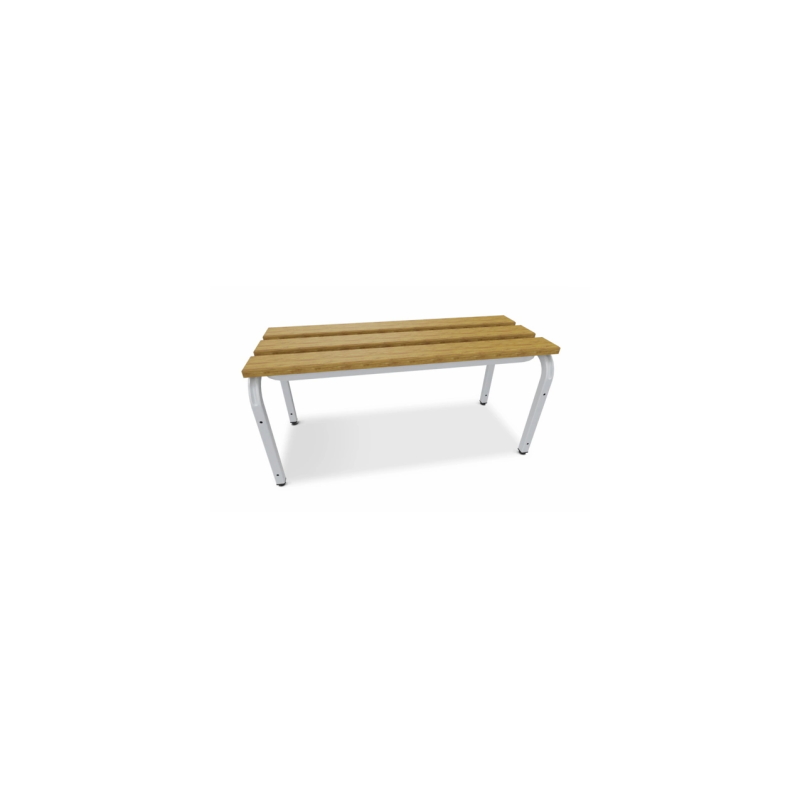 Banc central pour vestiaire  - 100 x 82 x 41